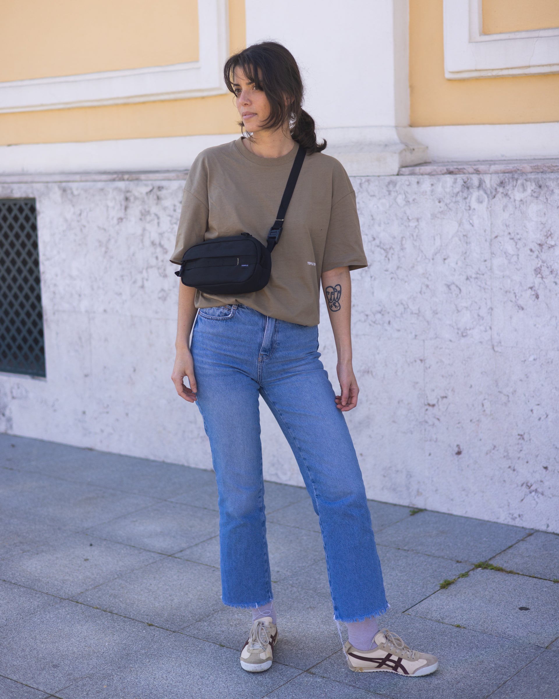 Cross Body Bag - Dusky Black