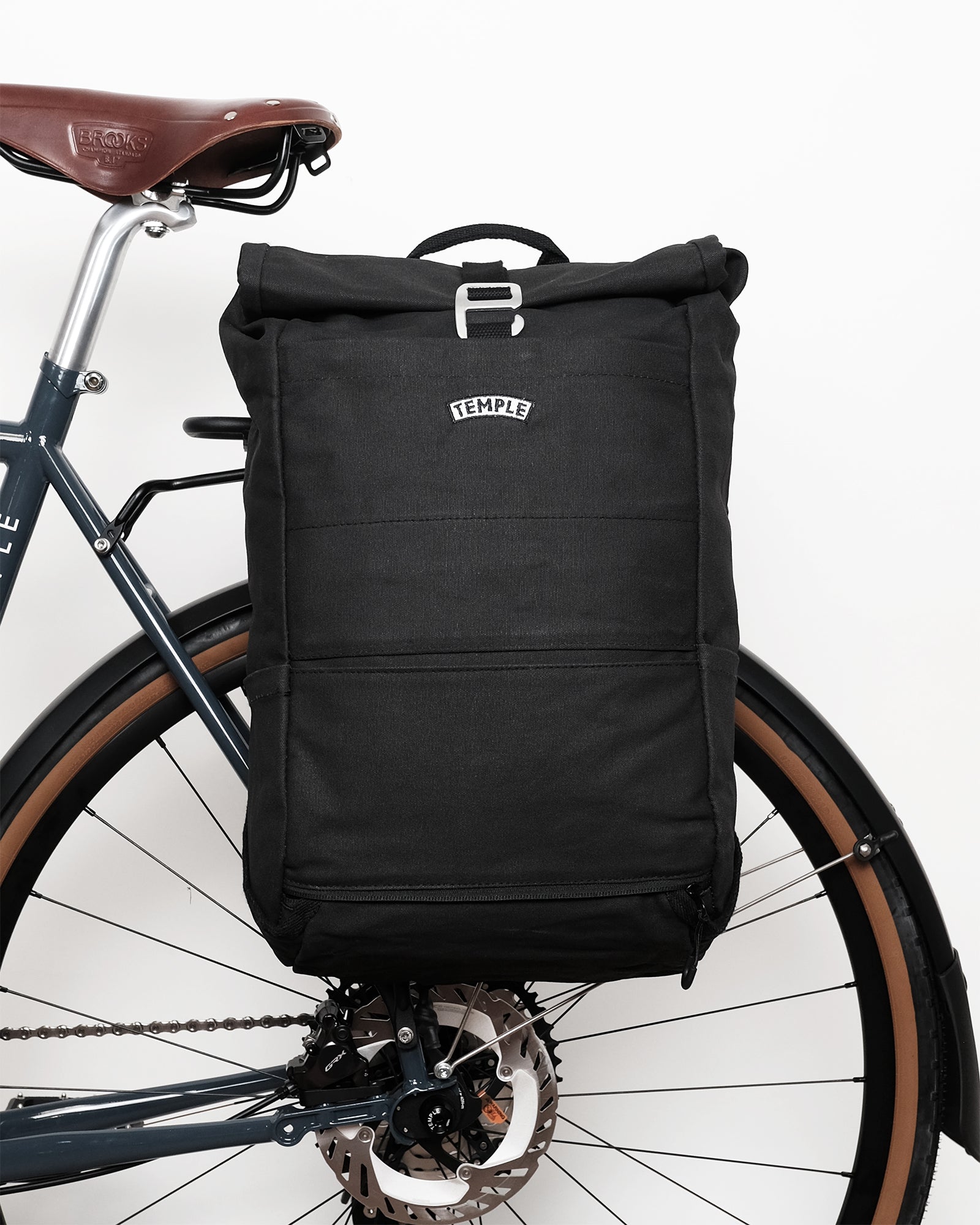 Pannier Backpack - Charcoal - Temple Outdoor
