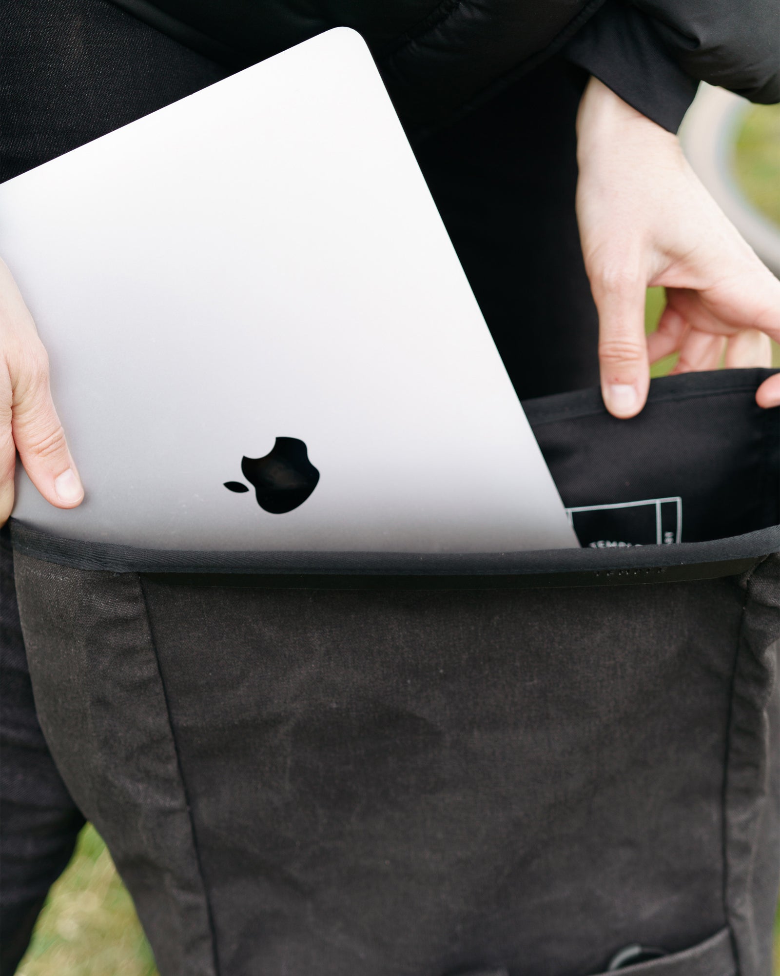 Pannier Backpack - Charcoal - Temple Outdoor