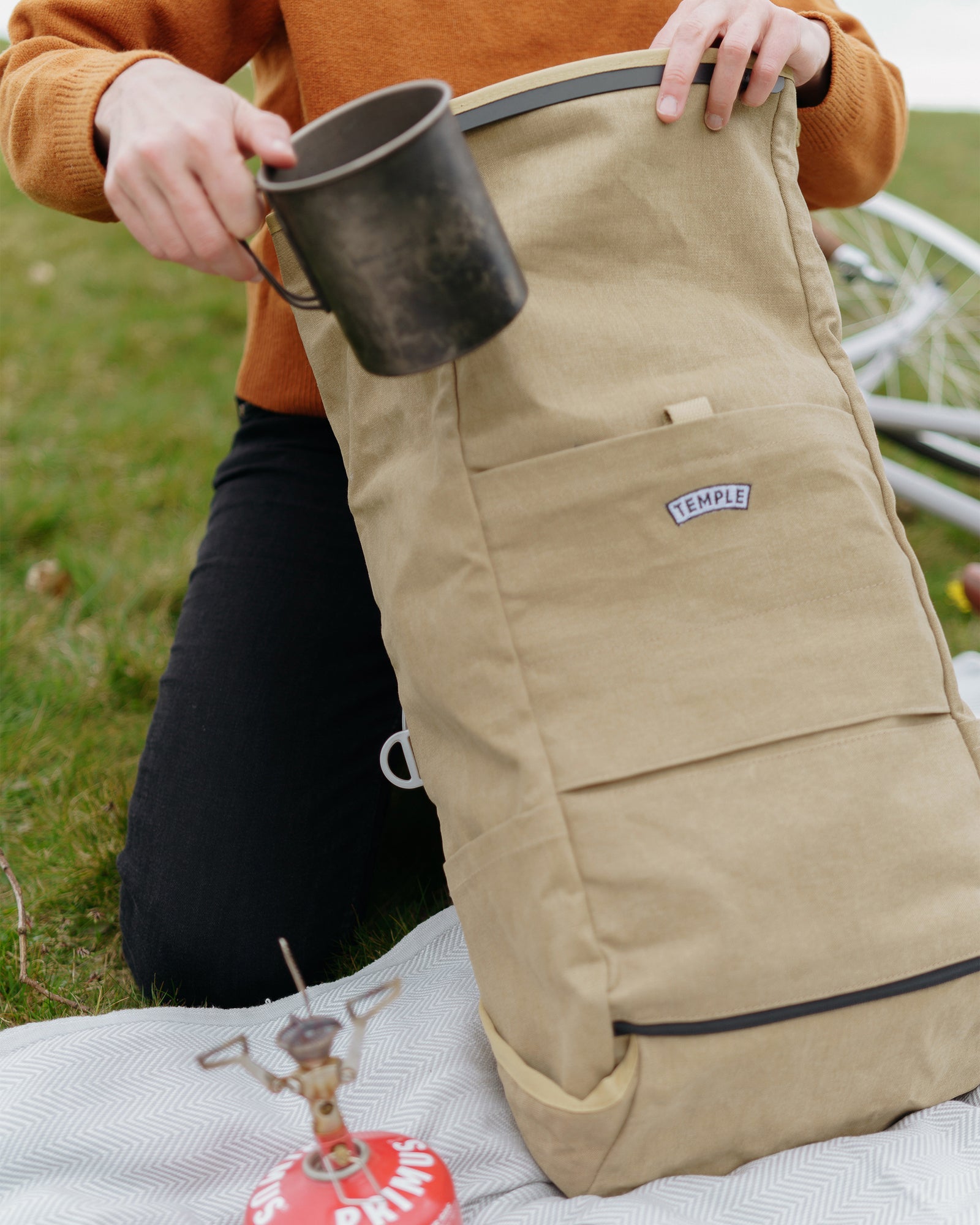 Pannier Backpack - Sandstone - Temple Outdoor