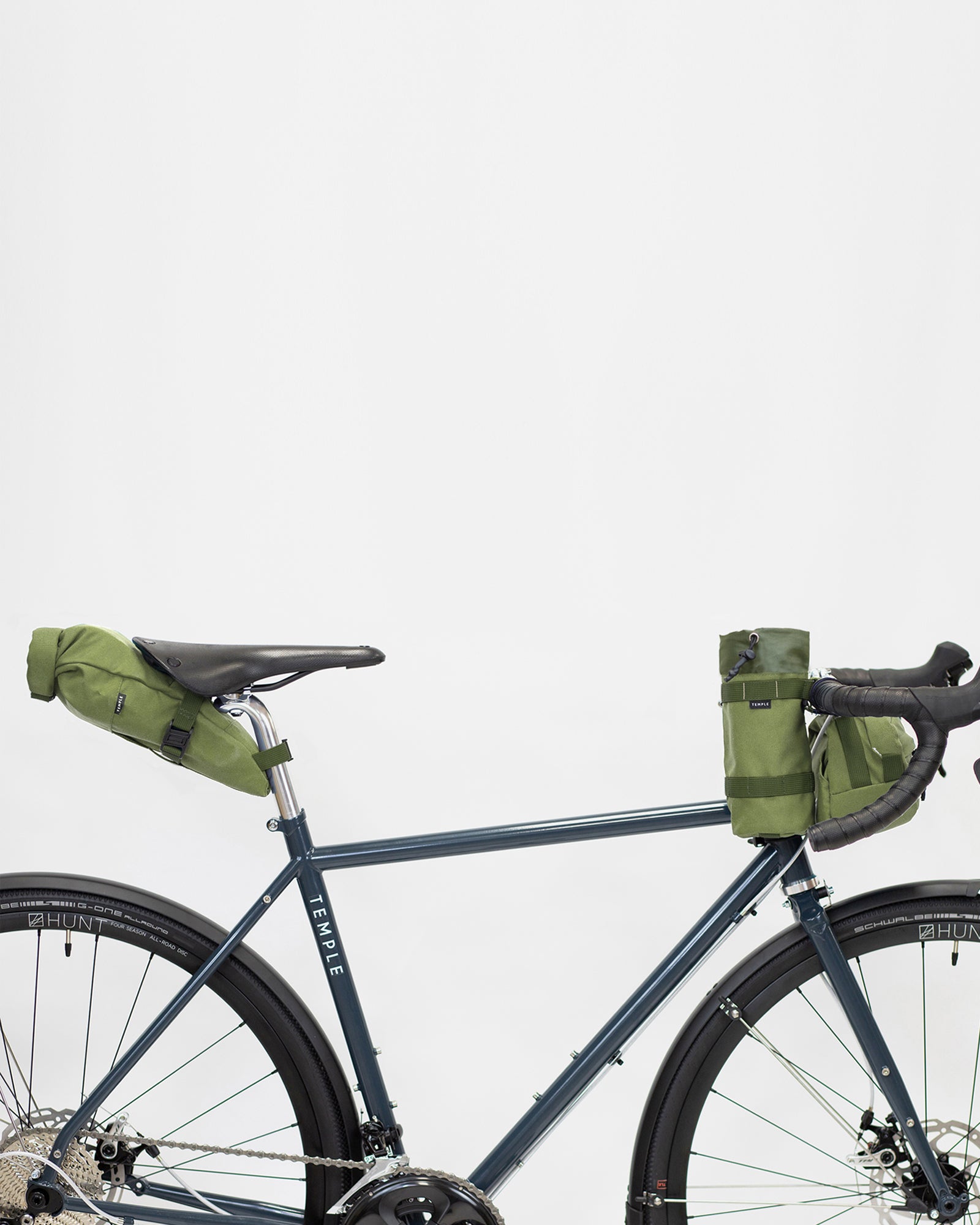 Saddle Bag - Olive Green - Temple Outdoor