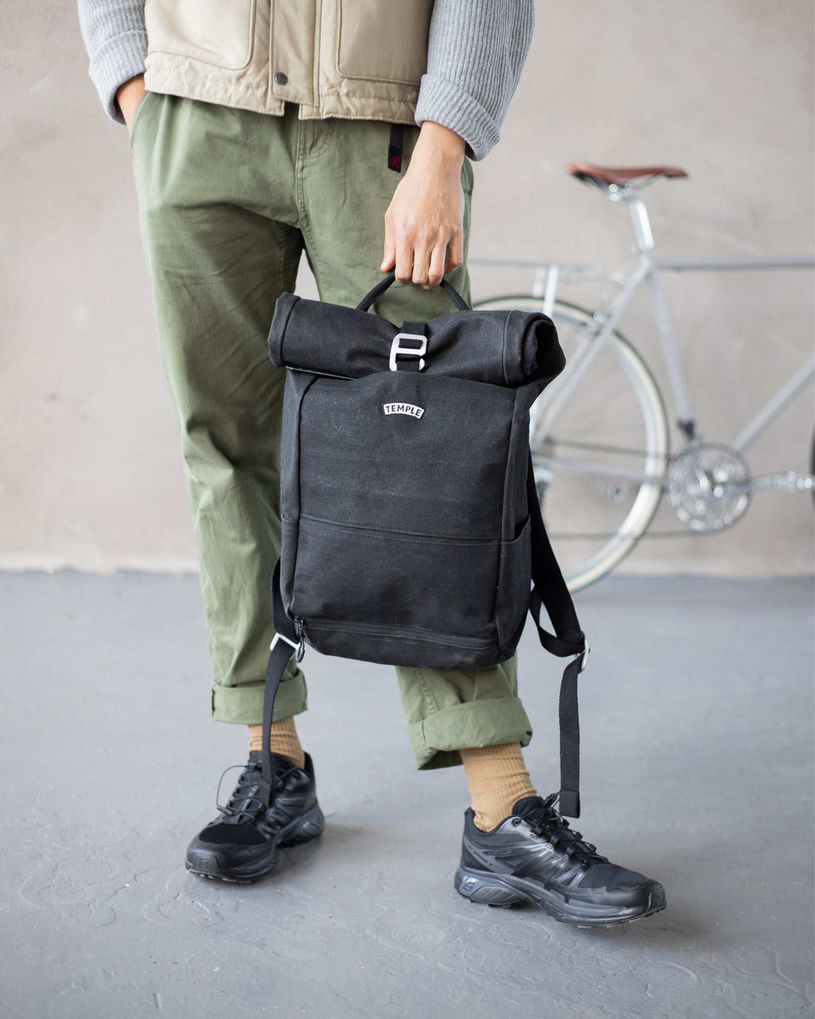 Pannier Backpack - Charcoal