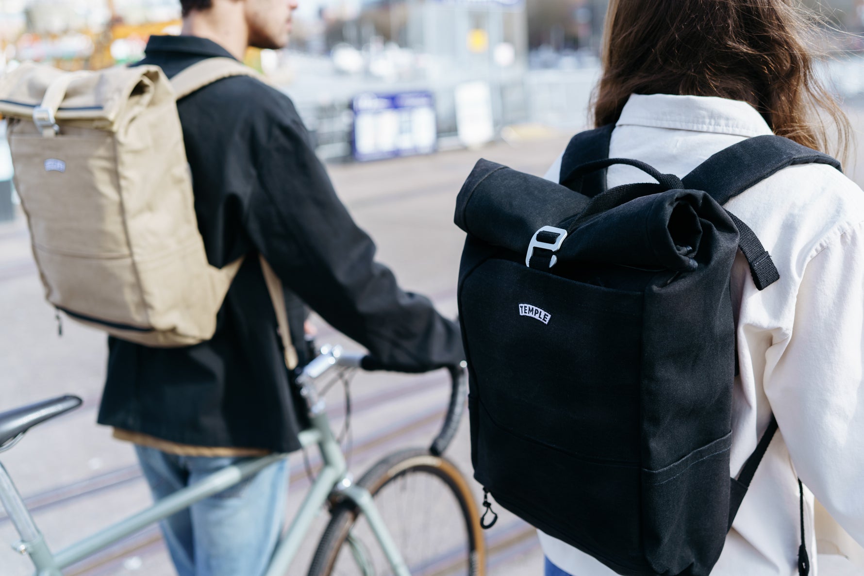 How to attach a Pannier Backpack to your bike Temple Outdoor