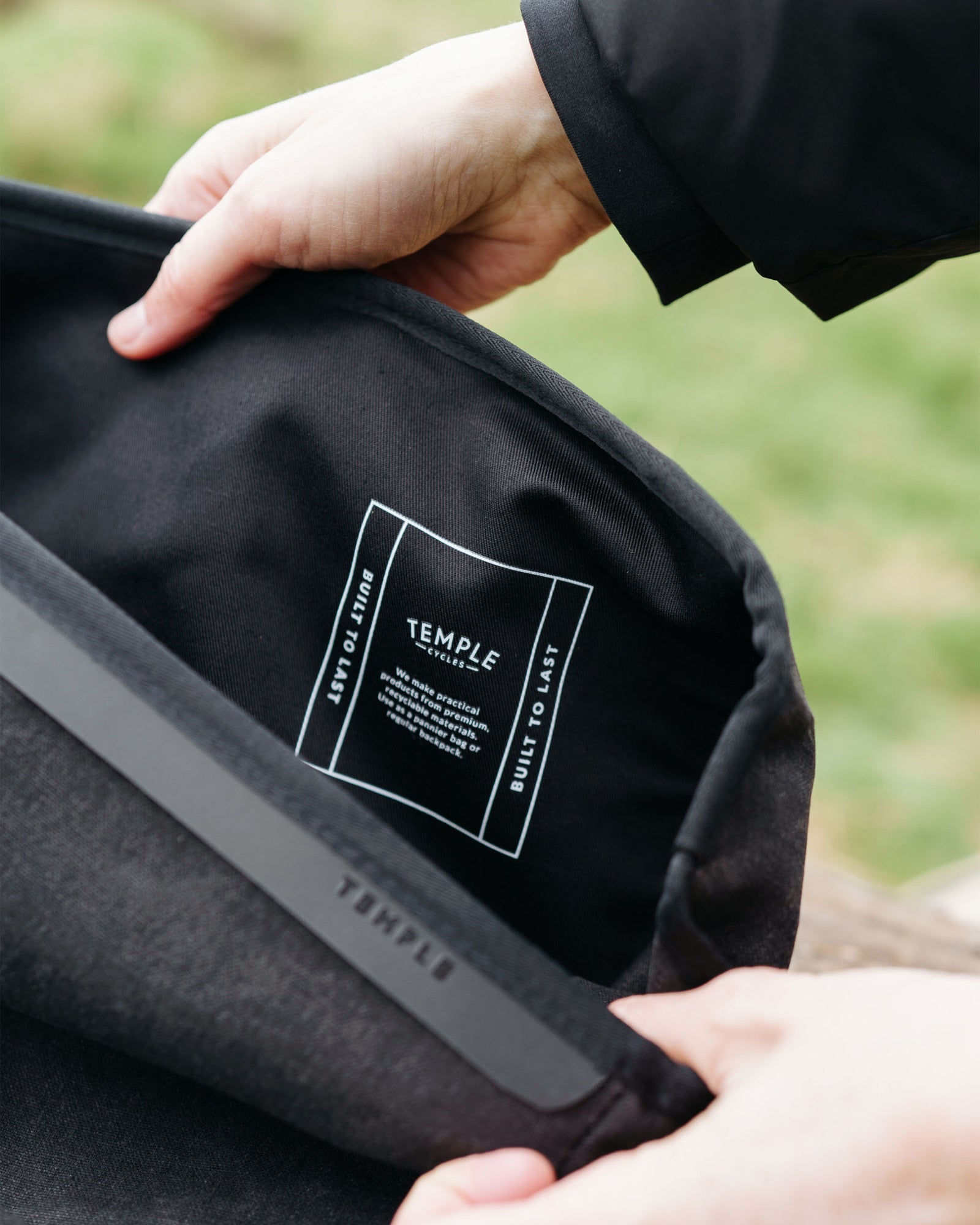 Pannier Backpack - Charcoal