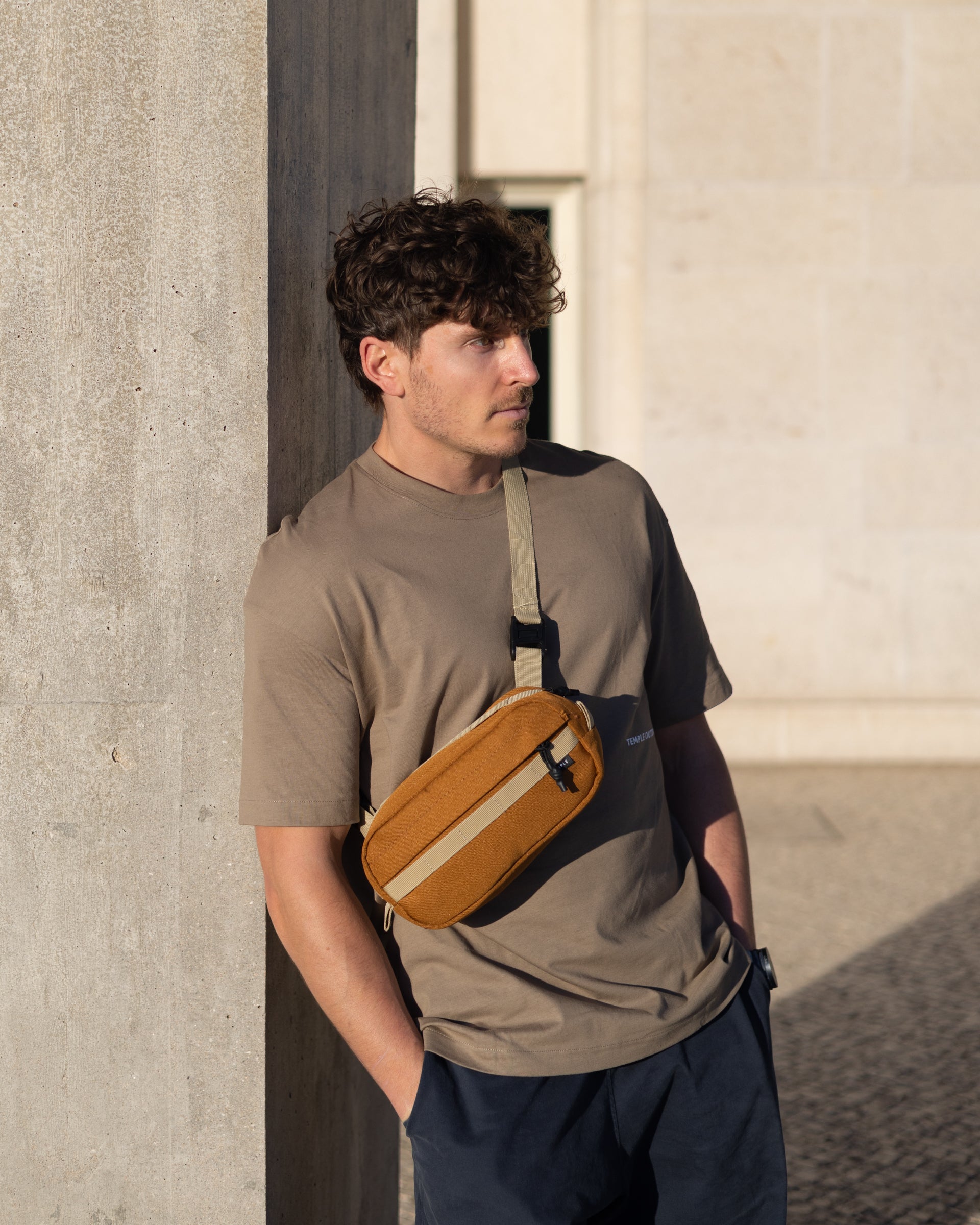 Cross Body Bag - Burnt Orange