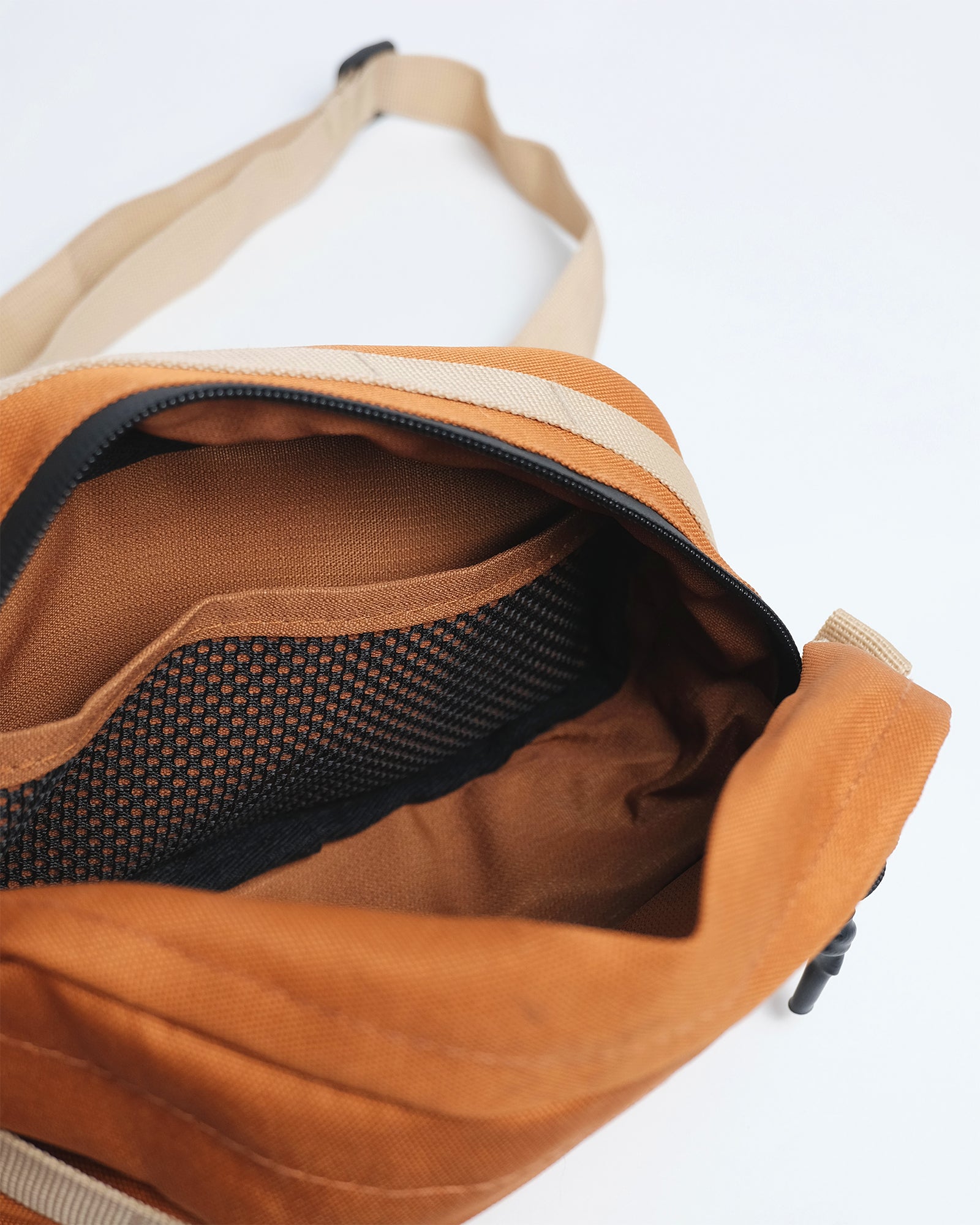 Cross Body Bag - Burnt Orange - Temple Outdoor
