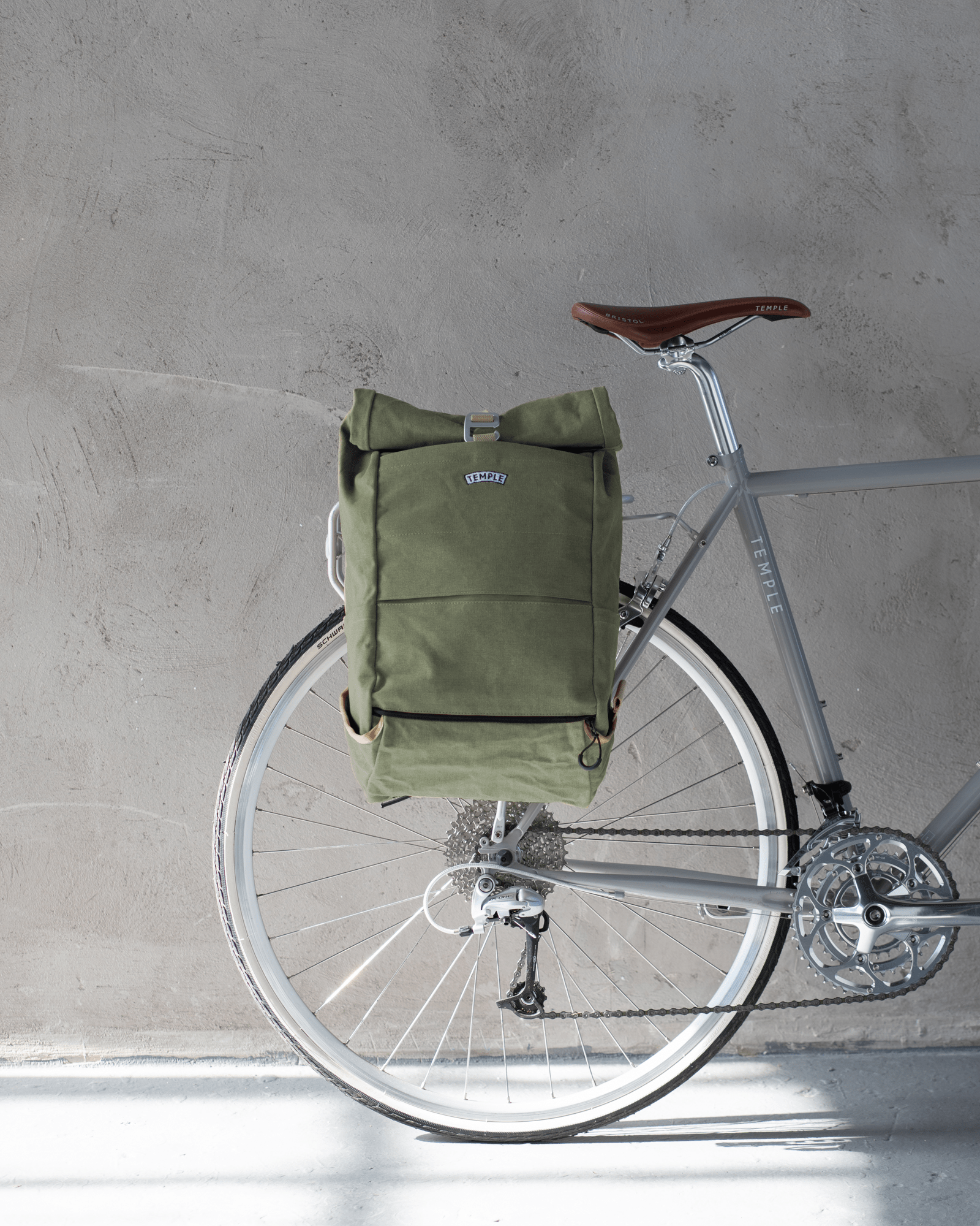 Pannier Backpack - Fern Green - Temple Outdoor