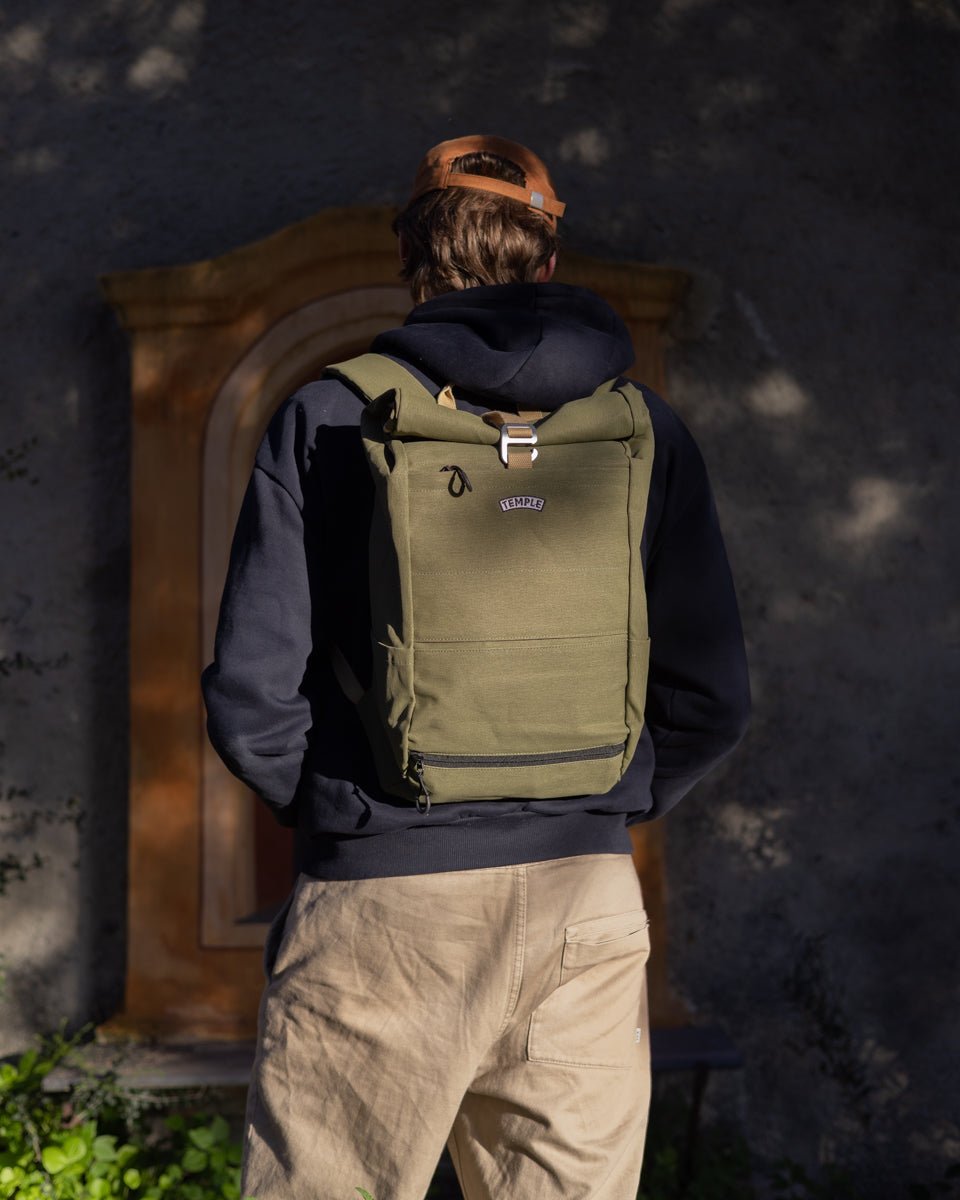 Pannier Backpack - Fern Green - Temple Outdoor