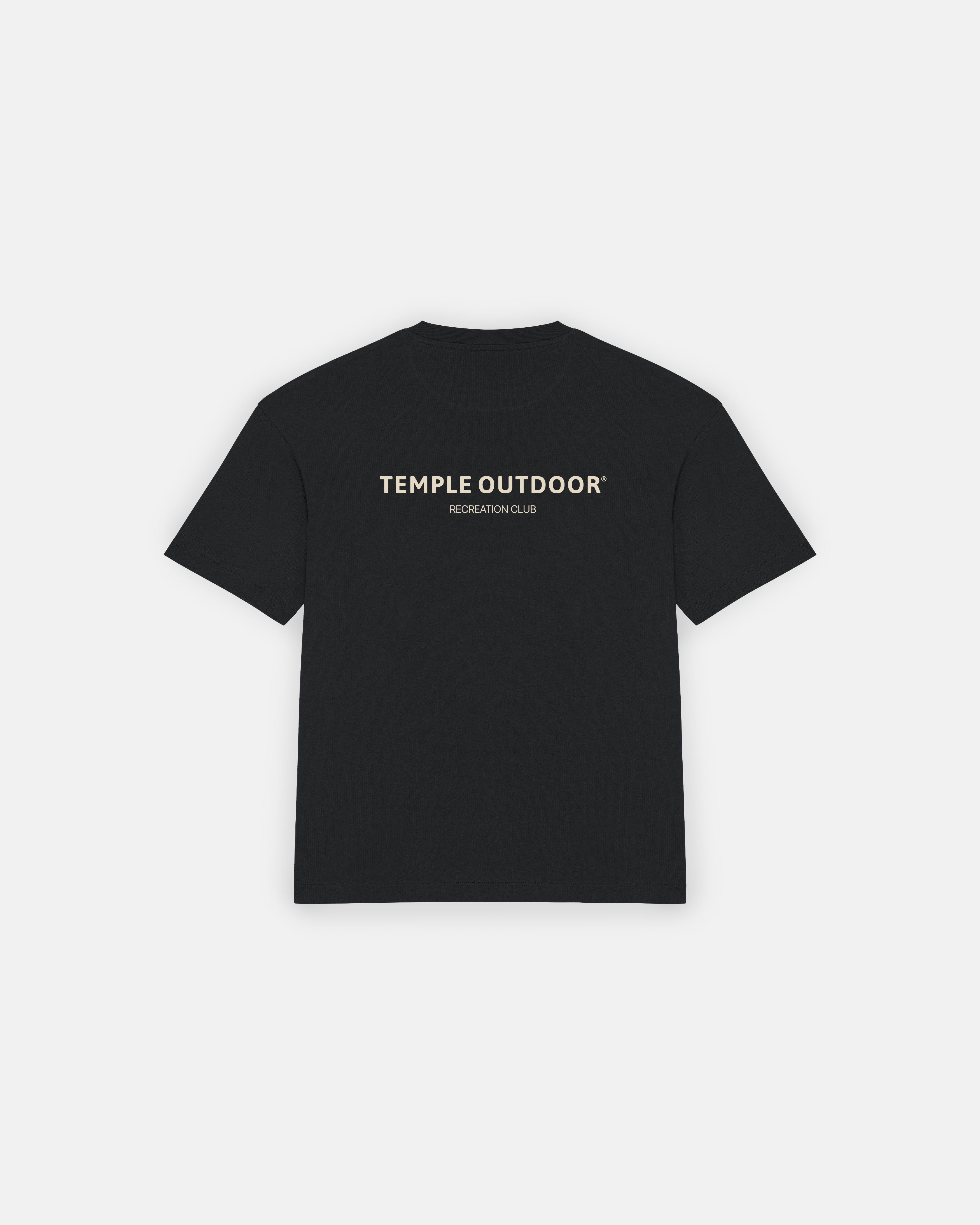 Recreation Tee - Black - Temple Outdoor