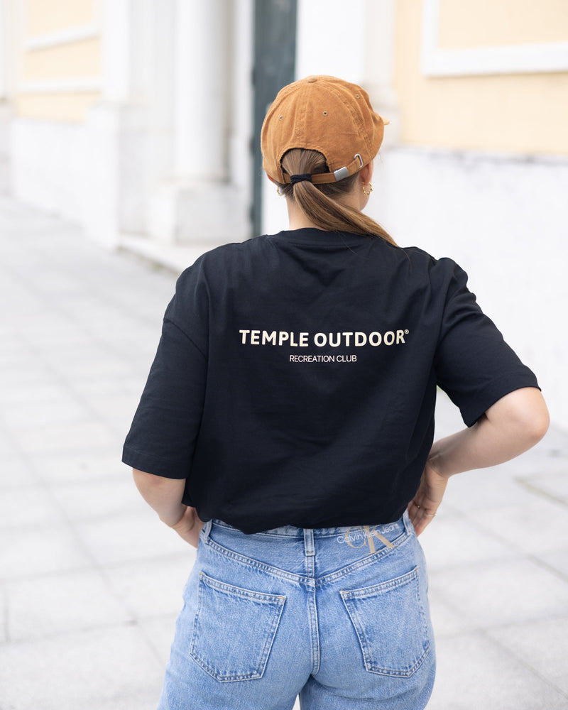 Recreation Tee - Black - Temple Outdoor