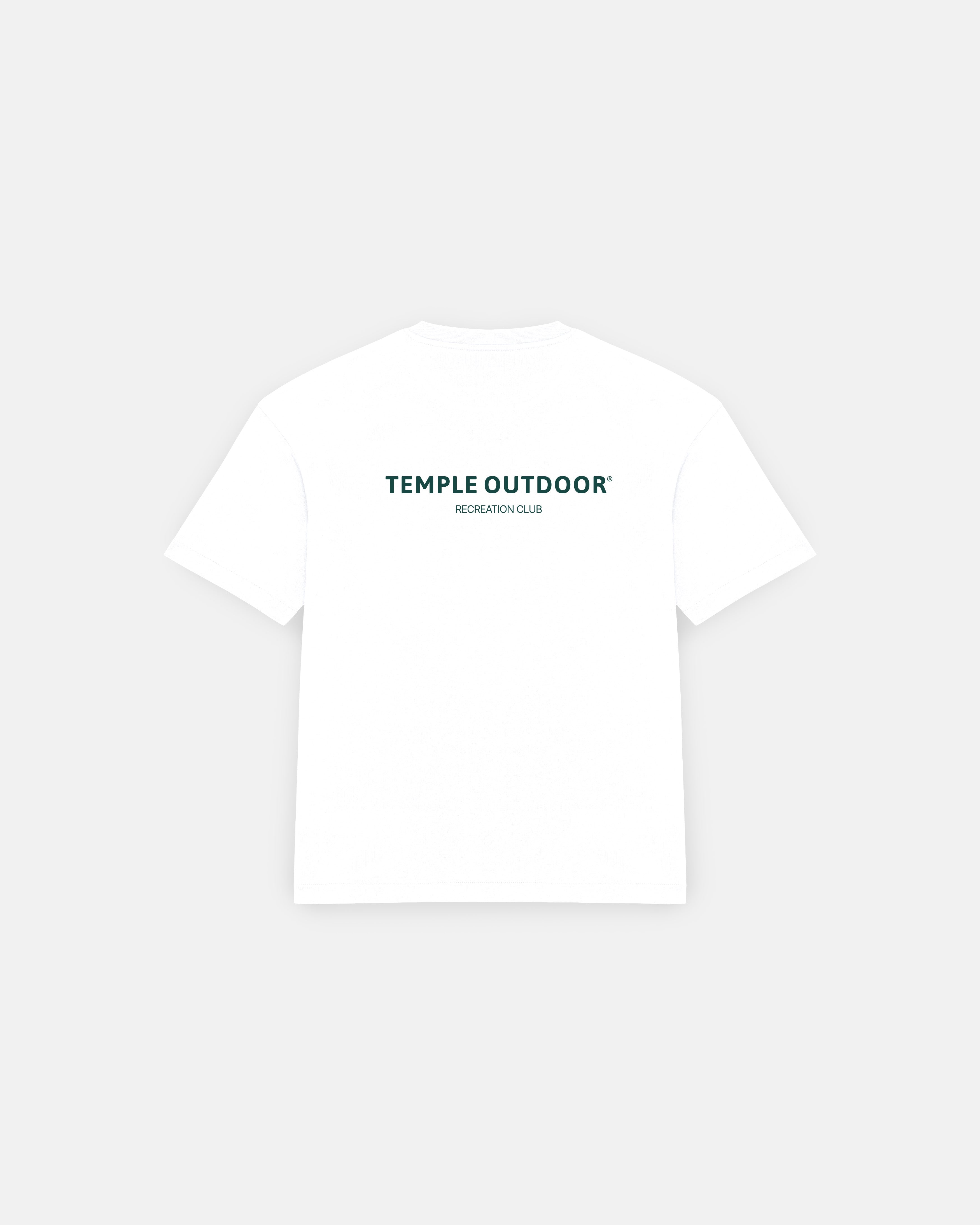 Recreation Tee - White - Temple Outdoor