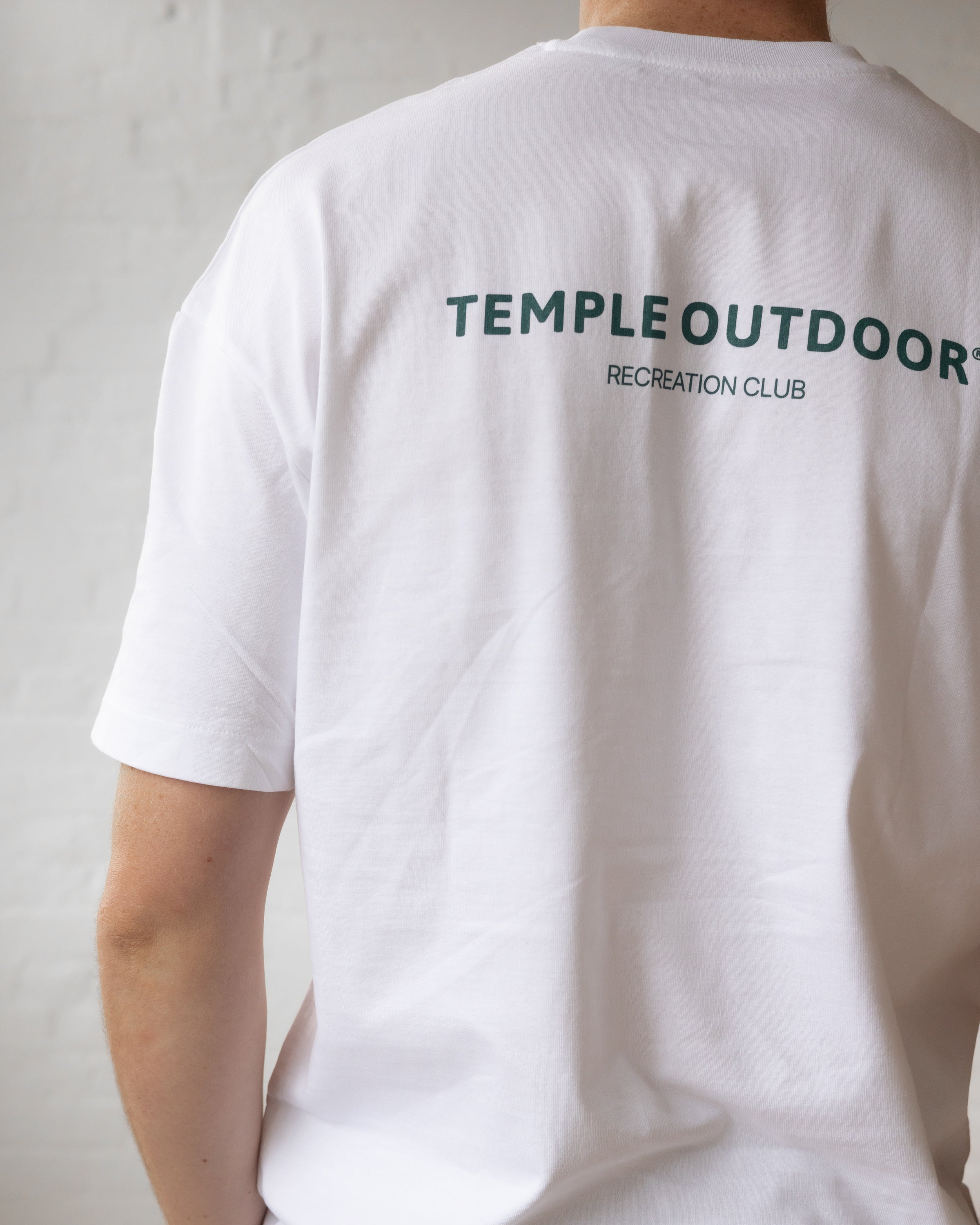 Recreation Tee - White - Temple Outdoor