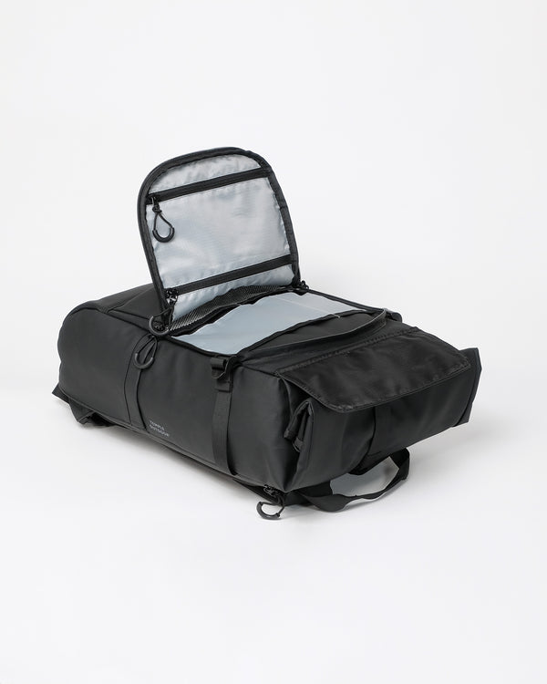 Roll Top Backpack - Black - Temple Outdoor