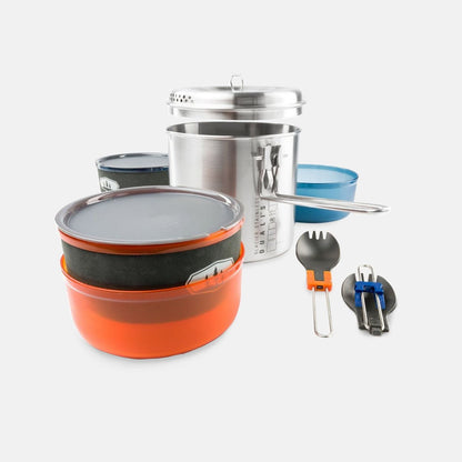 GLACIER STAINLESS DUALIST COOKWARE - Temple Outdoor